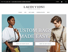 Tablet Screenshot of laudividni.com
